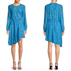 Parker Blue Floral Dress